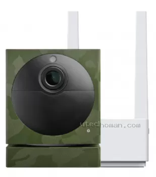 Wyze Starter Bundle Indoor/Outdoor Camera, 1080p HD Wire-Free, Smart Home, Night Vision, 2-Way Audio, 8x Digital Zoom, 3.3mm Focal Length, Camo Skin | WVOD1B1CAMO